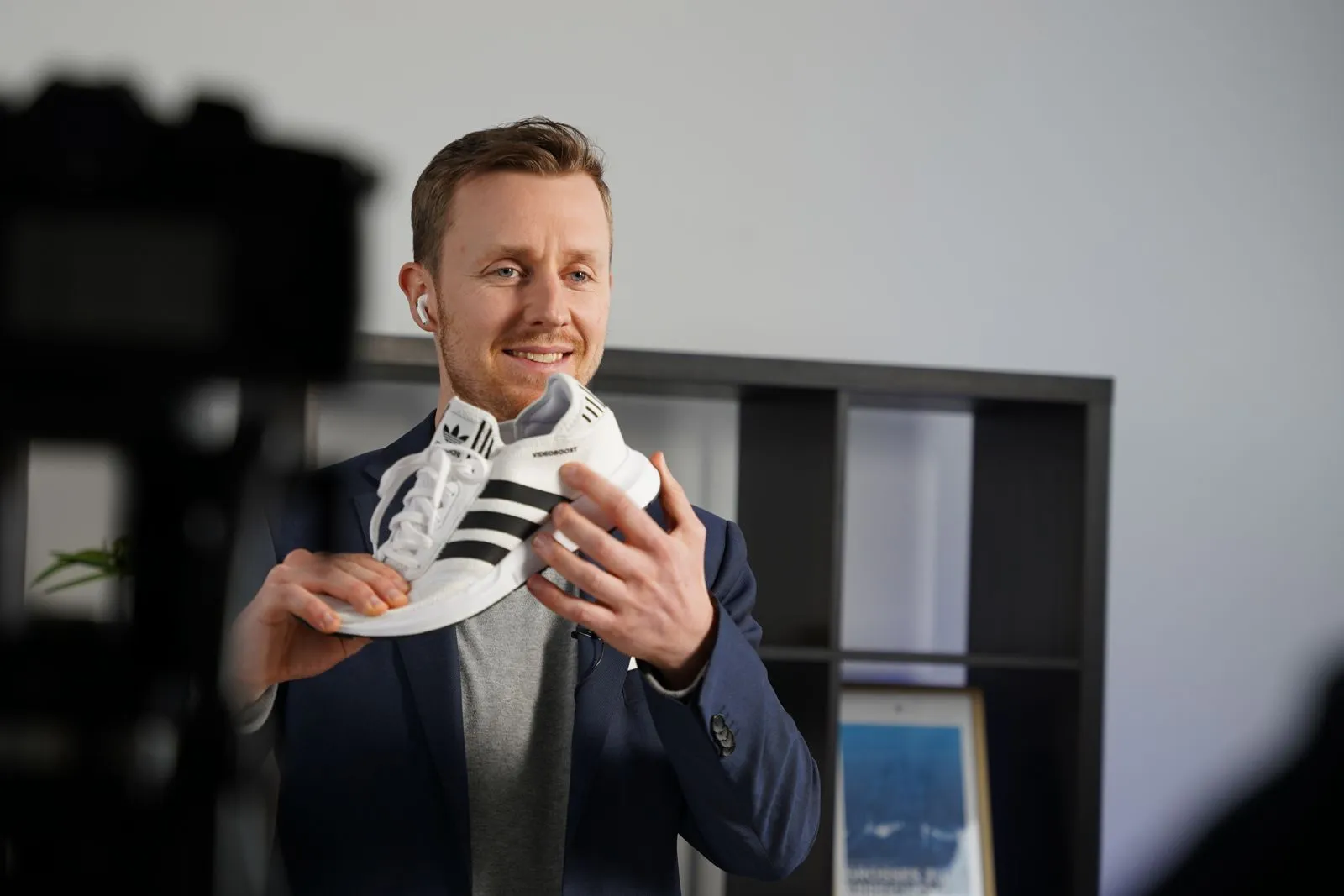 Ein videoboost-Sneaker für die Kamera