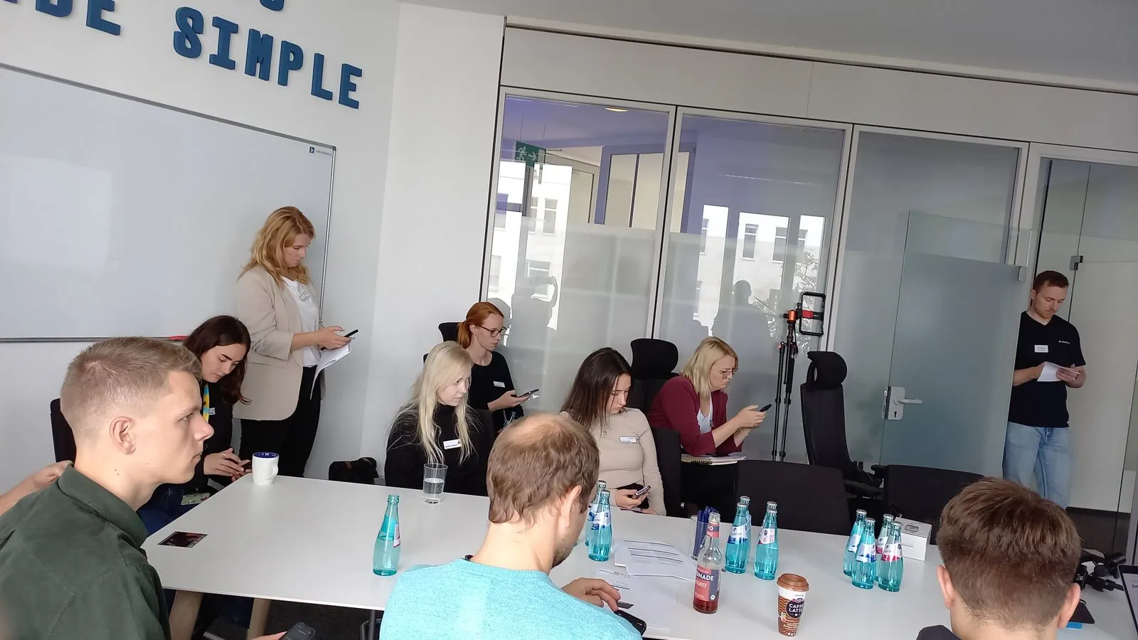 Workshop im Konferenzraum