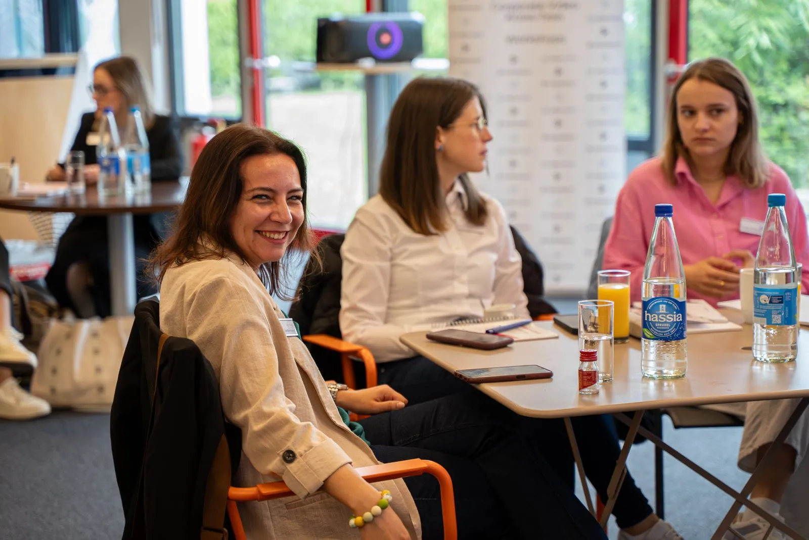 Austausch zwischen den Sessions