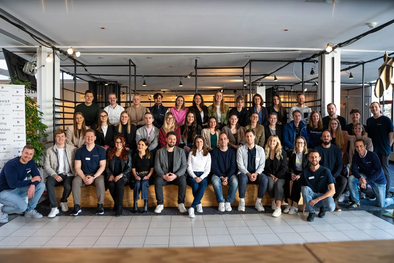 Gruppenfoto im Greet Hotel Darmstadt