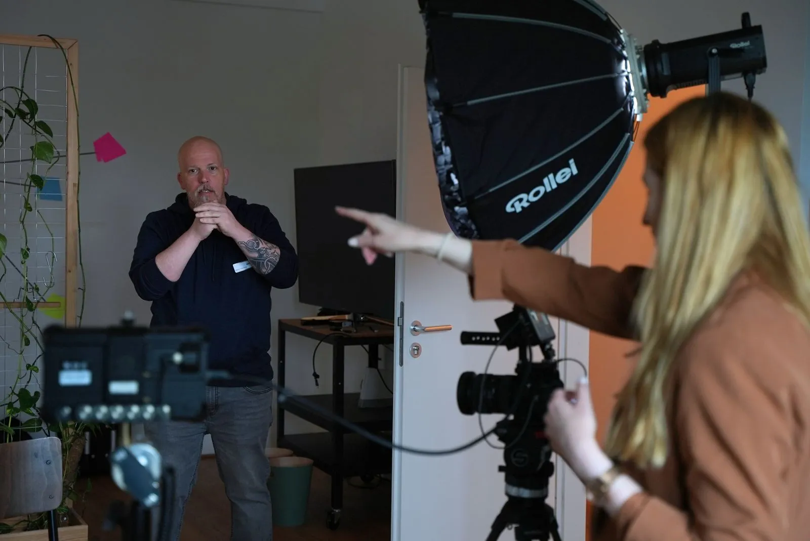 Kamera-Workshop am Set