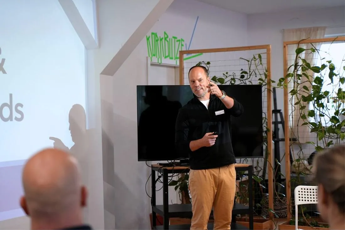 Speaker auf dem video experience day
