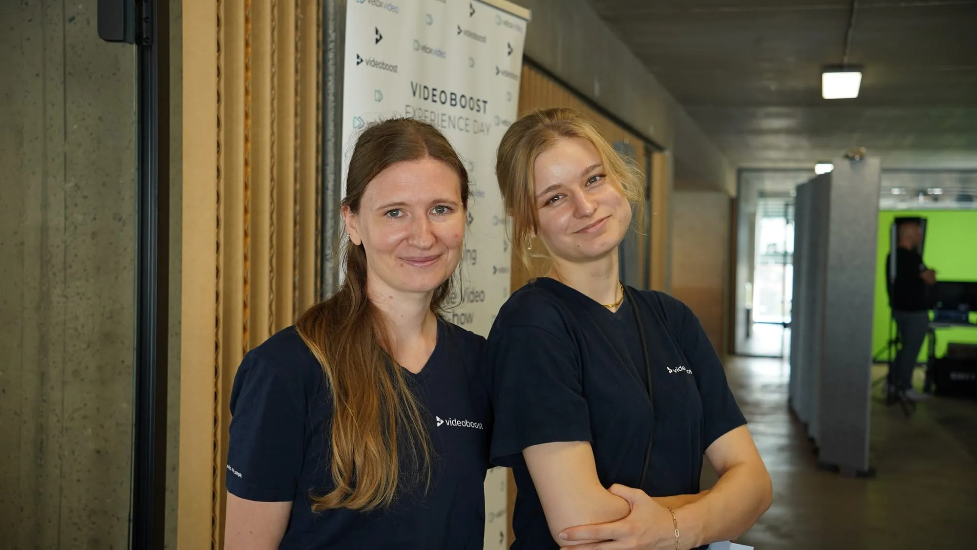 Das videoboost-Team am Rollup