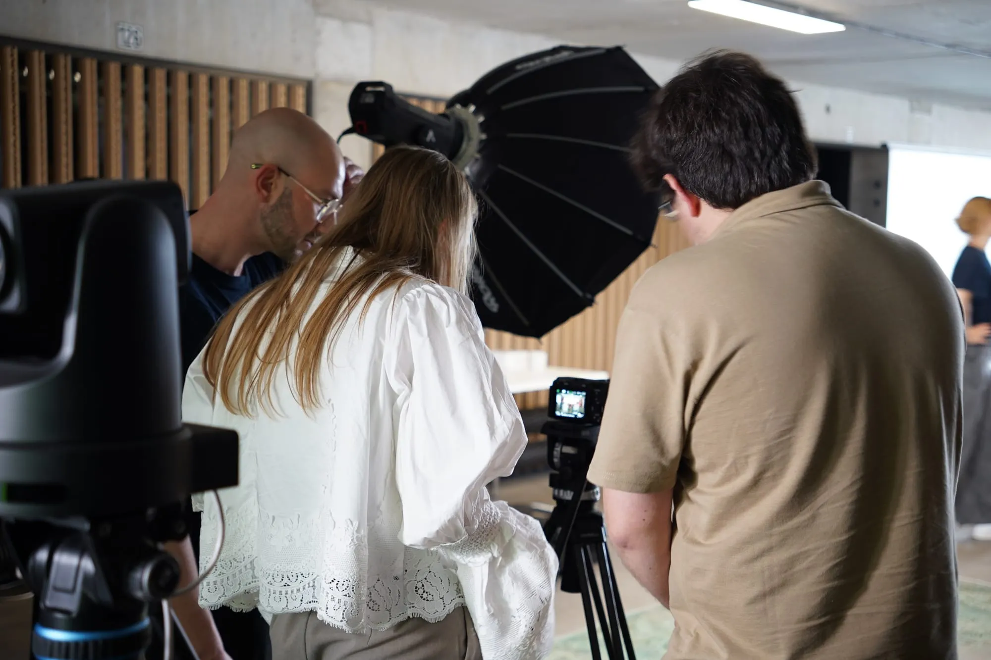 Licht-Setup im Workshop