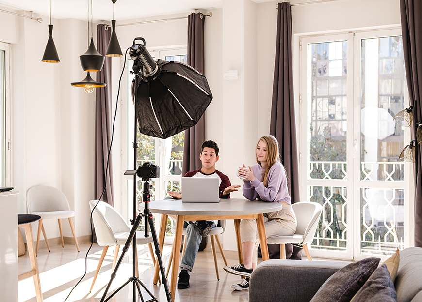 Video Content: Dreh von Video Content