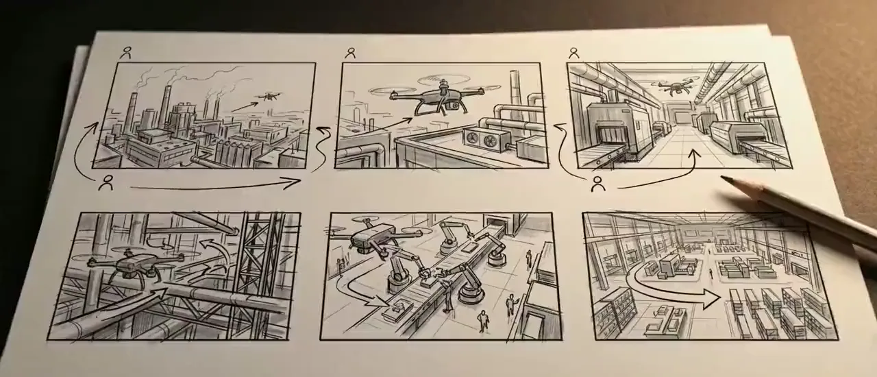 Storyboard erstellen: So wird aus einer Idee ein drehfertiger Plan (mit Vorlage)