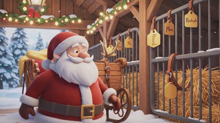 KI-Video: Ein Weihnachtsgruß, der auffällt: KI-Video für die Logistik