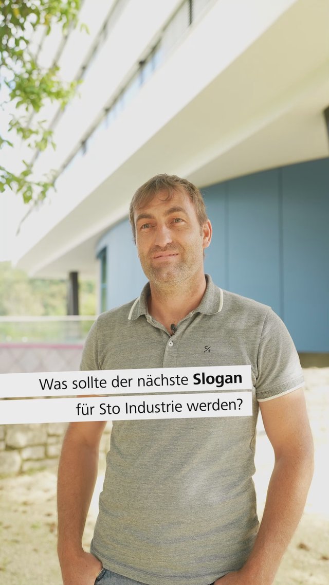 STO: Slogan-Clip vertikal
