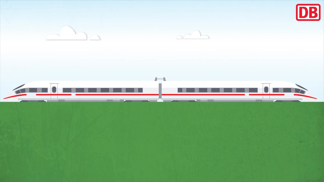 Erklärvideo der Deutschen Bahn zum Thema Blockchain mit eigener Bildwelt