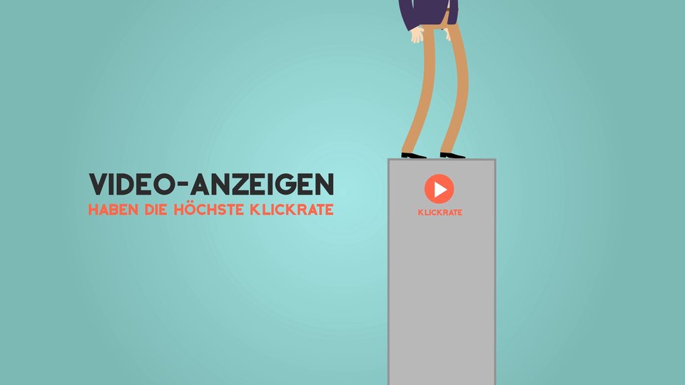 Szene aus dem Video: Video-Anzeigen haben die höchste Klickrate