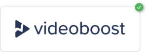 Weißraum um das videoboost Logo